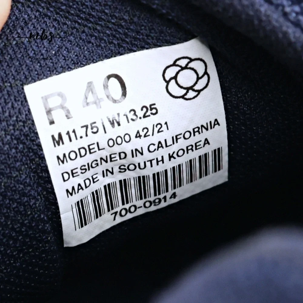 Atoms Model R40 Casual‎ Breathable Knit Sneakers Blue Men 11.75 Women 13.25